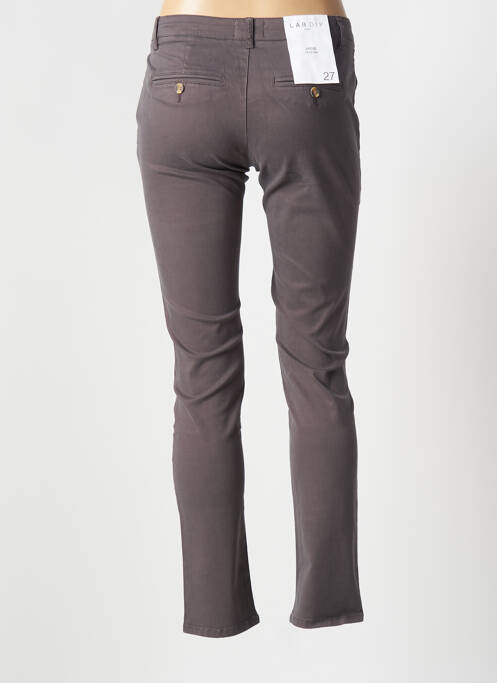 Pantalon chino gris LAB DIP PARIS pour femme