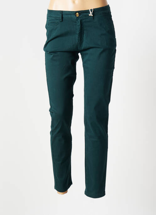 Pantalon chino vert LABDIP pour femme