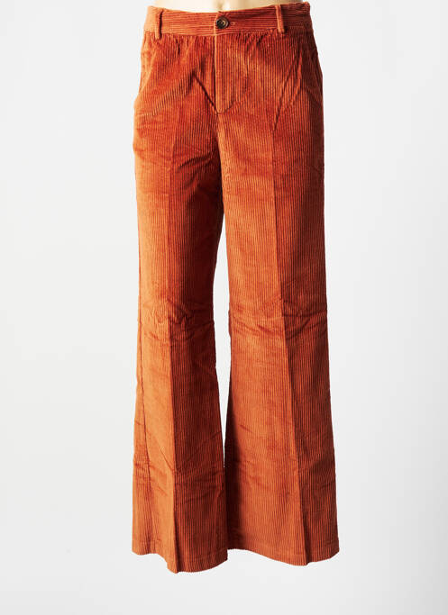 Pantalon flare marron GRACE & MILA pour femme