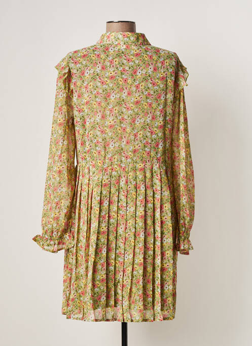 Robe courte vert CHERRY PARIS pour femme