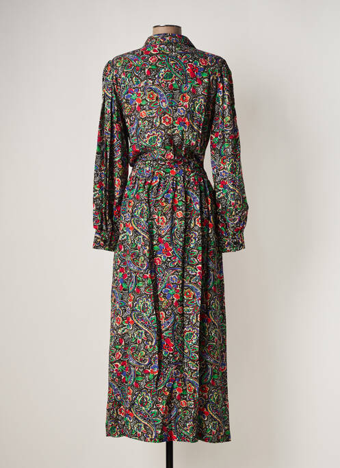 Robe longue noir ORFEO pour femme