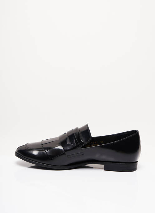 Mocassins matière lisse talon plat jusqu'à 3cm noir GADEA femme