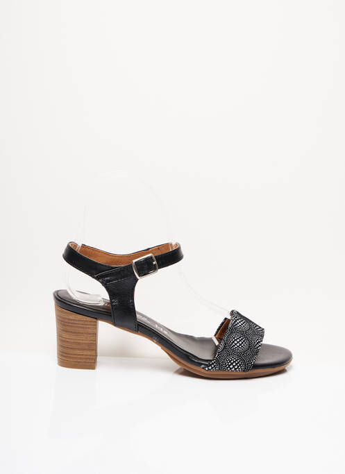 Sandales/Nu pieds noir RAQUEL PEREZ pour femme