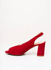 Sandales/Nu pieds rouge COR BY ANDY pour femme seconde vue