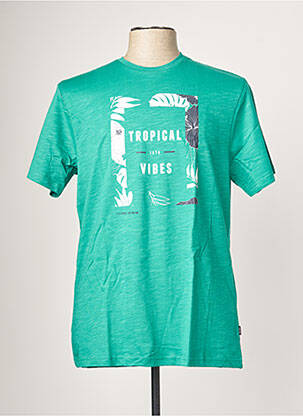 T-shirt vert TIFFOSI pour homme