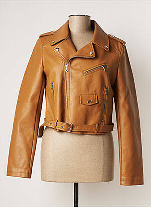 Veste Simili Cuir SOFTY Femme Pas Cher Veste Simili Cuir SOFTY