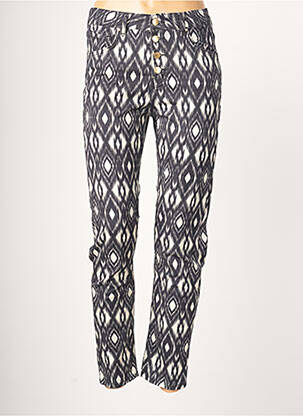 Pantalon droit stretch taille normale noir LES TROPEZIENNES PAR M.BELARBI femme