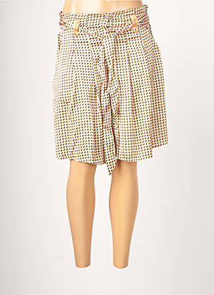 Jupe courte poches orange DEELUXE femme
