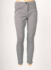 Pantalon slim gris BROADWAY pour femme seconde vue