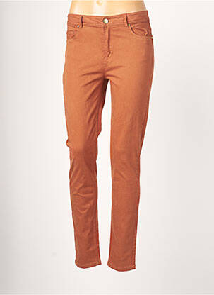Pantalon slim marron BEST MOUNTAIN pour femme