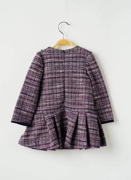 Robe mi-longue bleu MAYORAL pour fille