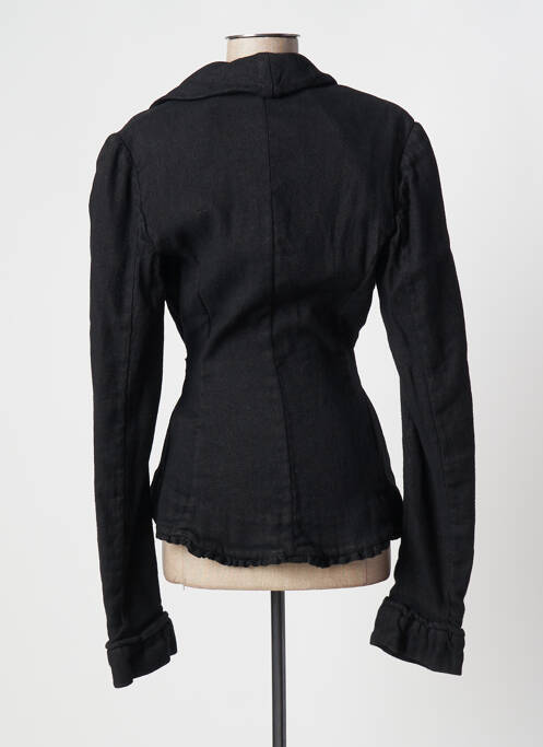 Blazer noir 120% LINO pour femme