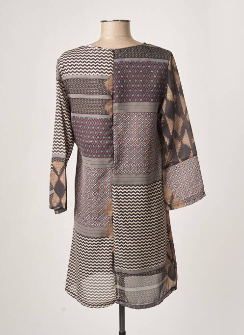 Robe courte beige CRISTINA REJ pour femme