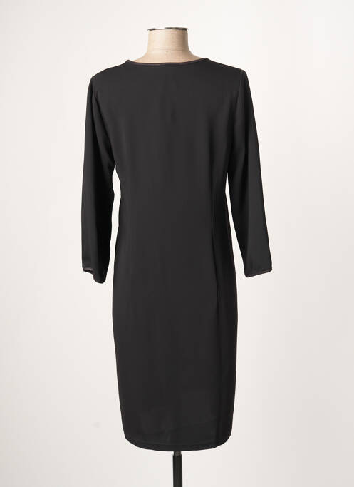 Robe mi-longue noir GARELLA pour femme