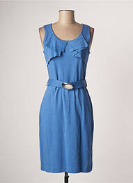 Robe mi-longue sans manche sans manche bleu RIVER WOODS femme