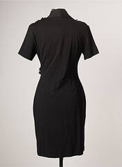 Robe mi-longue noir BLANC NATURE pour femme seconde vue