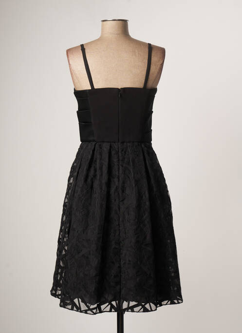 Robe mi-longue noir NISSA pour femme