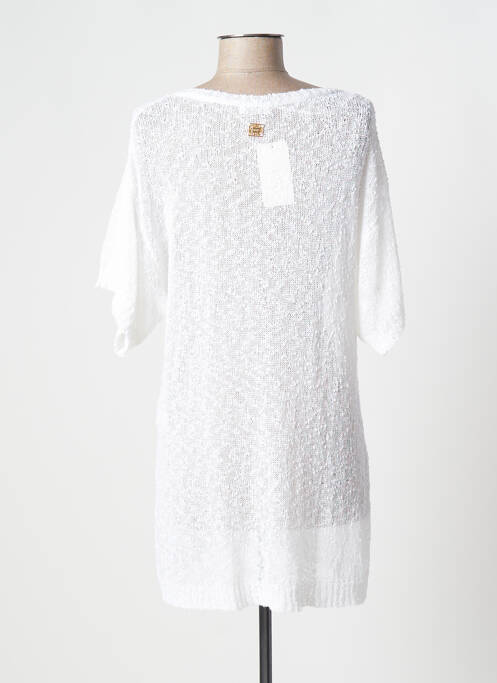 Pull tunique beige VIRIATO pour femme