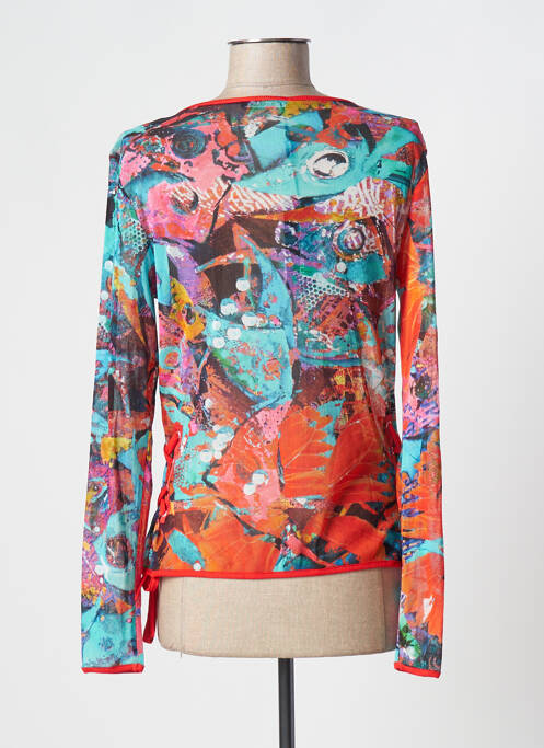 Veste casual orange GARELLA pour femme