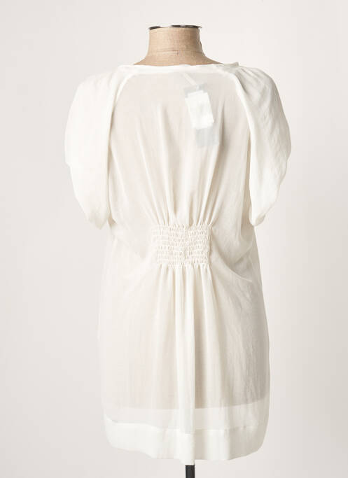 Tunique manches courtes blanc INDIES pour femme