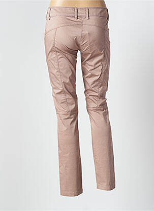 Pantalon slim taille basse taille basse rose CRISTINA GAVIOLI femme