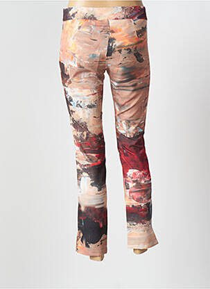 Pantalon slim stretch taille normale orange AKHESA femme