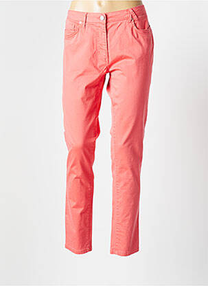 Pantalon droit rose VIRIATO pour femme
