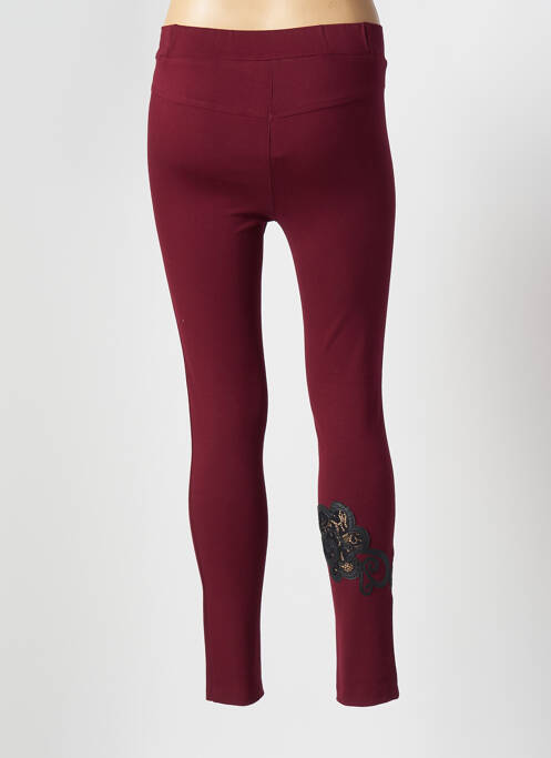 Legging rouge AQUAJEANS pour femme