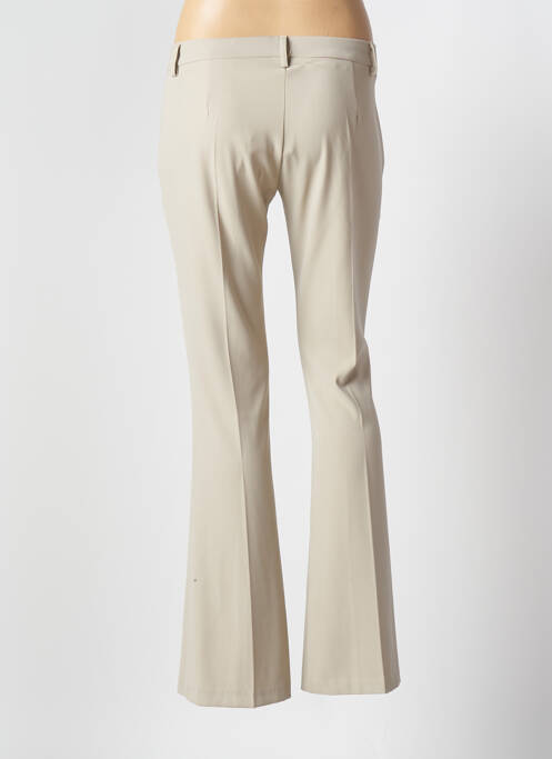 Pantalon flare beige CRISTINA GAVIOLI pour femme