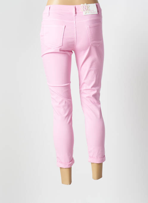 Pantalon slim rose AQUAJEANS pour femme