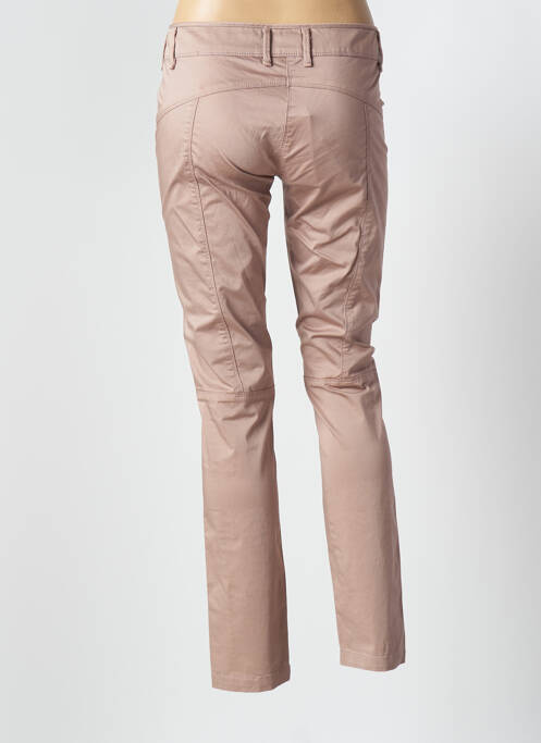 Pantalon slim rose CRISTINA GAVIOLI pour femme