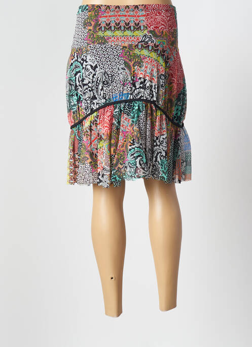 Jupe mi-longue noir GARELLA pour femme