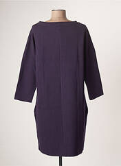 Robe courte violet YERSE pour femme seconde vue