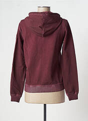 Veste casual rouge FRENCH TERRY pour femme seconde vue