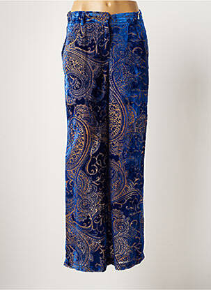 Pantalon large bleu B.YU pour femme