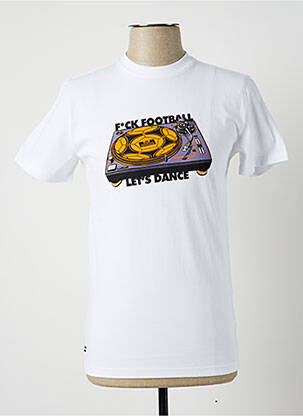 T-shirt coupe cintrée manches courtes blanc WEEKEND OFFENDER homme