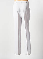 Pantalon droit gris CHRISTIAN MARRY pour femme seconde vue