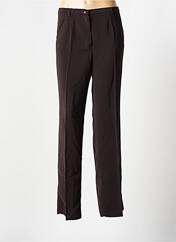Pantalon droit marron KIPLAY pour femme seconde vue