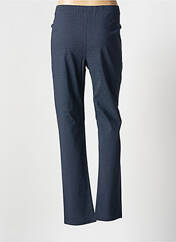 Pantalon droit bleu PLURIELLES pour femme seconde vue