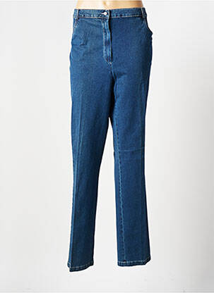 Jeans coupe droite bleu KIPLAY pour femme