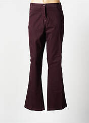 Pantalon droit violet KIPLAY pour femme seconde vue