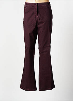 Pantalon droit violet KIPLAY pour femme