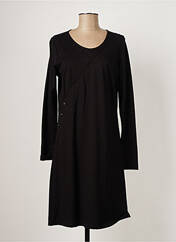 Robe mi-longue noir THALASSA pour femme seconde vue