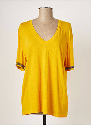 T-shirt jaune IKKS pour femme