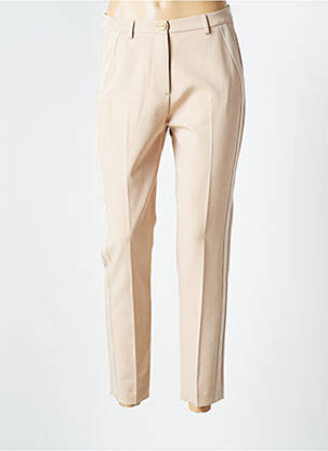 Pantalon 7/8 beige LAUREN VIDAL pour femme