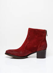 Bottines/Boots rouge MINKA DESIGN pour femme seconde vue