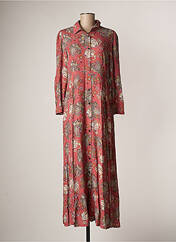 Robe longue rose #OOTD pour femme seconde vue