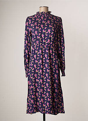 Robe mi-longue violet COMPAÑIA FANTASTICA pour femme