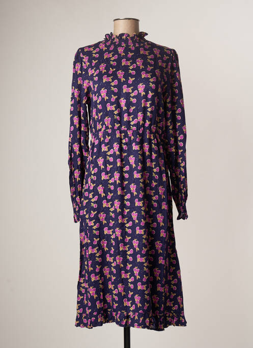 Robe mi-longue violet COMPAÑIA FANTASTICA pour femme