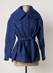 Manteau court bleu COMPAÑIA FANTASTICA pour femme seconde vue